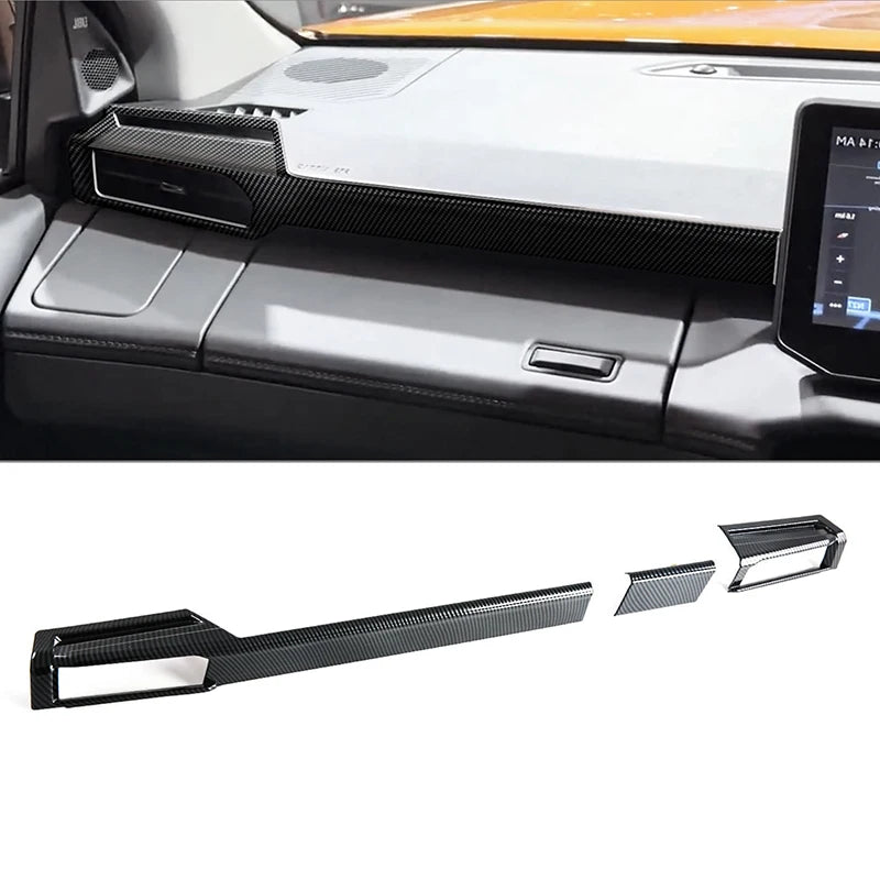 Toyota Hilux Carbon Fibre Console & Vent Trim