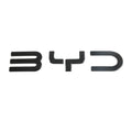 BYD Shark 6 Front & Rear 3D Badge Sticker Set — Gloss Black