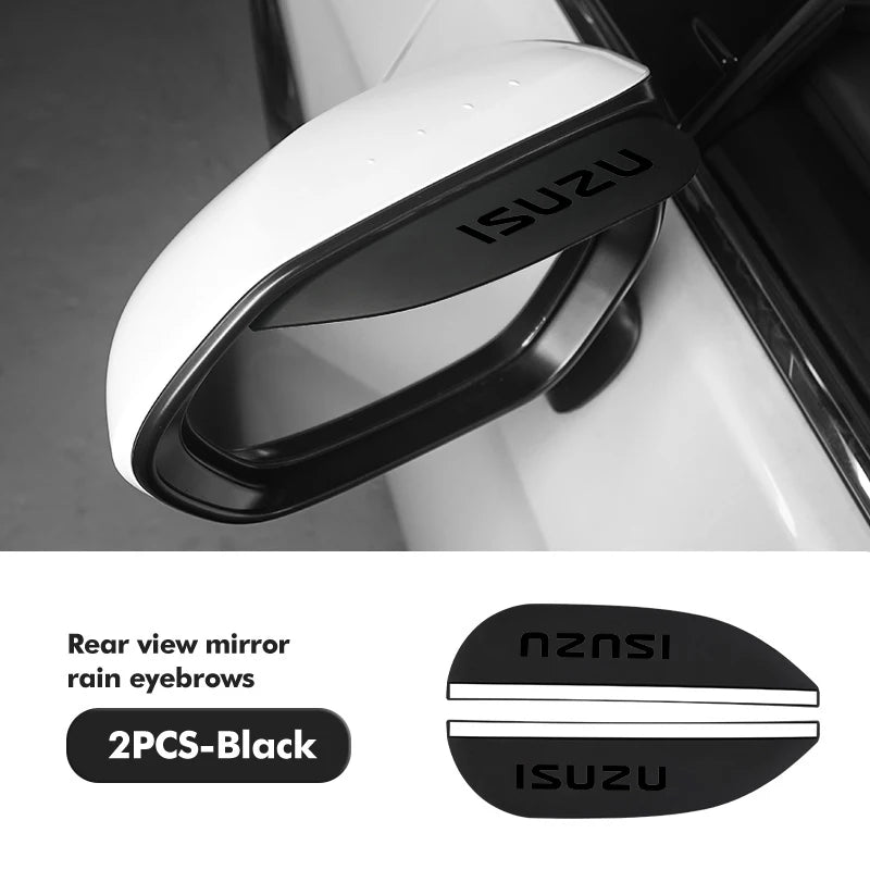 Isuzu D-Max Rain Guard Mirror Stickers