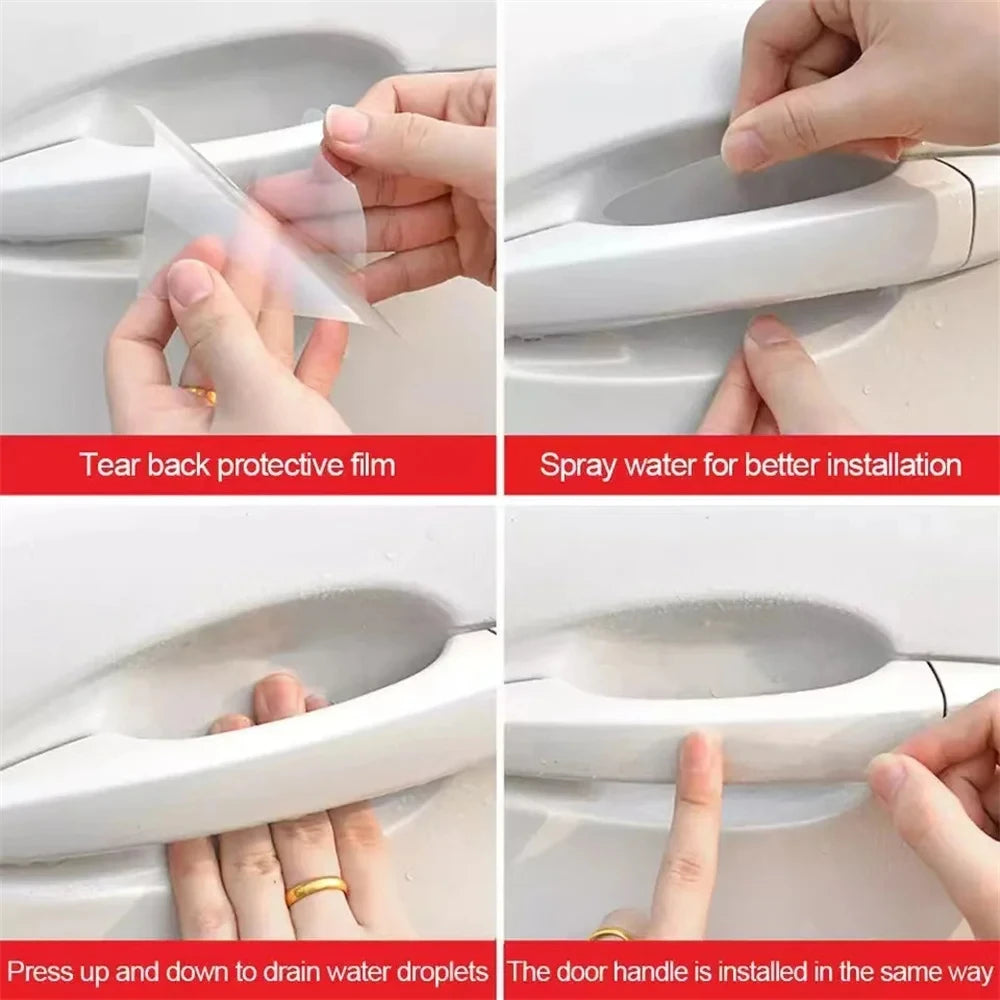 Universal Door Handle Scratch Guard Film