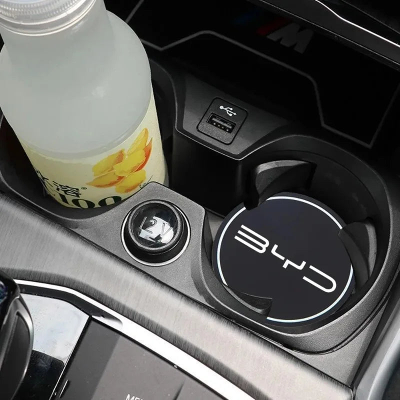 BYD Cup Holder Coaster Mats (2pc)