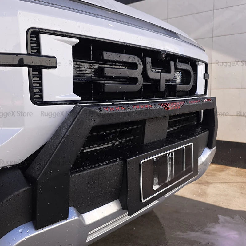BYD Shark 6 Front & Rear 3D Badge Sticker Set — Gloss Black