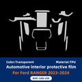 Ford Ranger Interior TPU Anti-Scratch Film