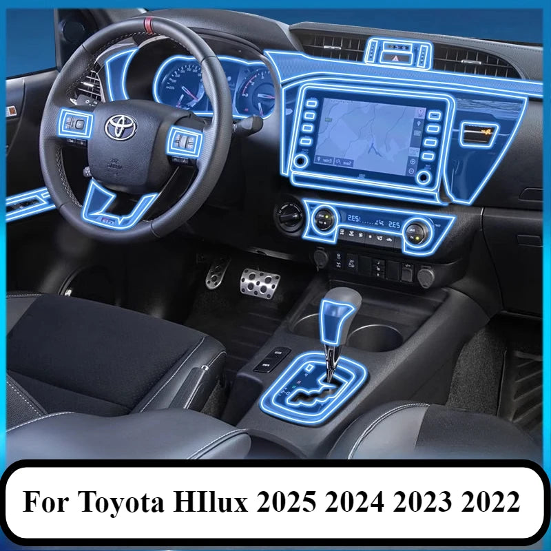 Toyota Hilux Interior Protective Film Kit