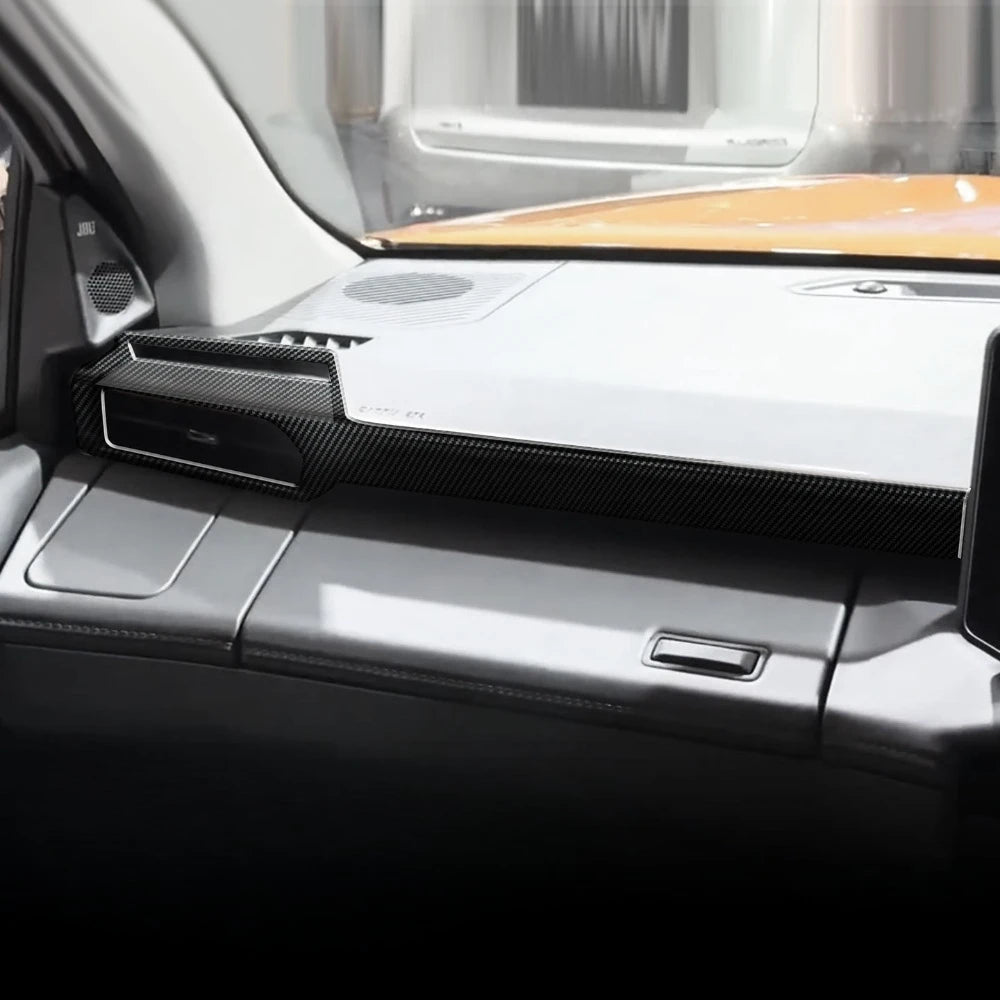 Toyota Hilux Carbon Fibre Console & Vent Trim