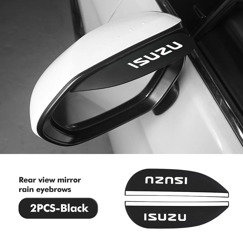 Isuzu D-Max Rain Guard Mirror Stickers