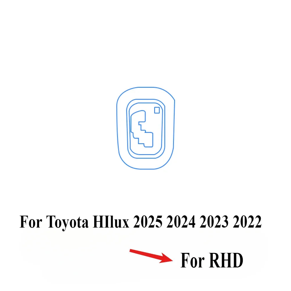 Toyota Hilux Interior Protective Film Kit