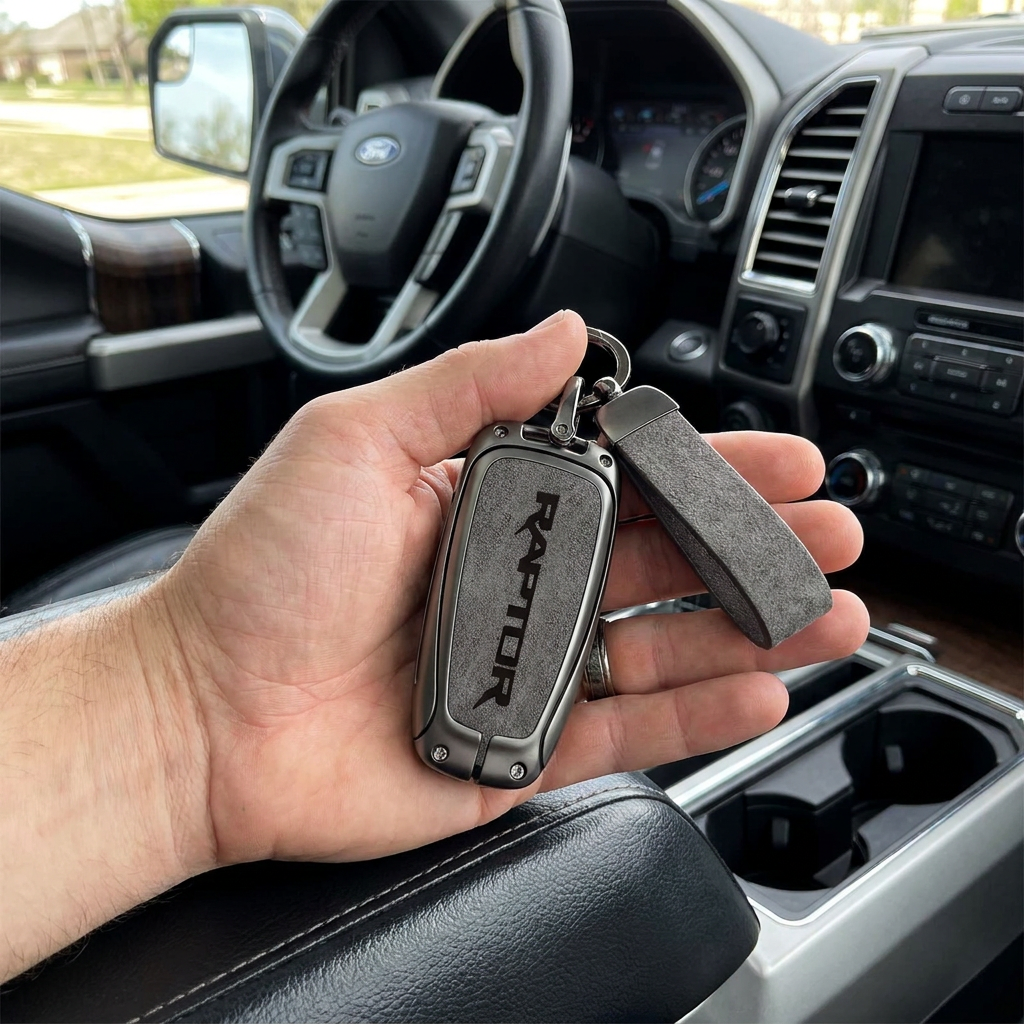 Ford Ranger Raptor Leather Key Cover