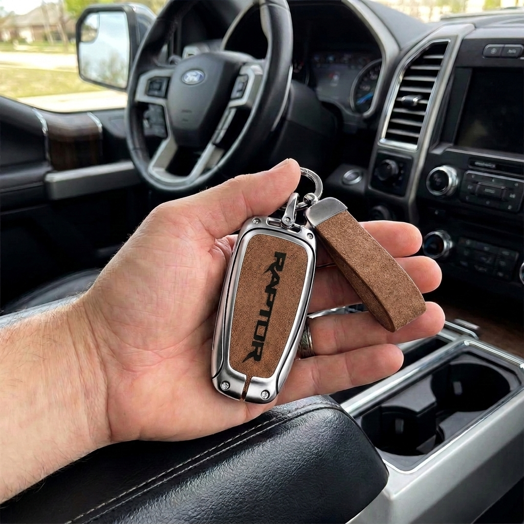 Ford Ranger Raptor Leather Key Cover