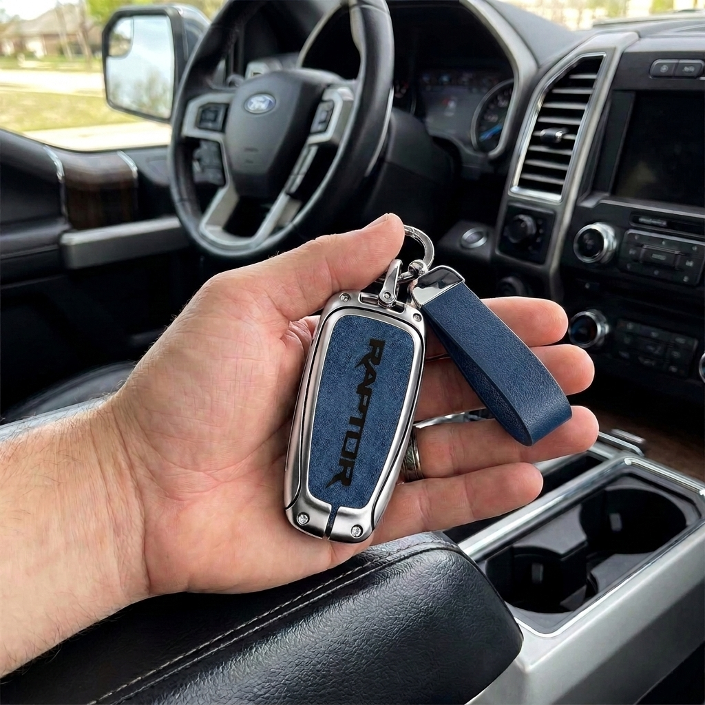 Ford Ranger Raptor Leather Key Cover