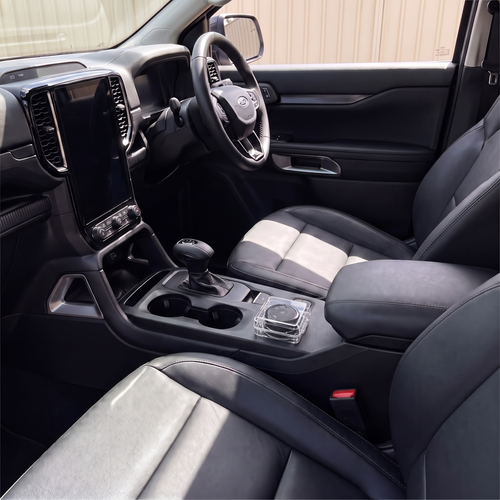 Ford Ranger 4WD Switch Protective Cover - Transparent no arm RHD