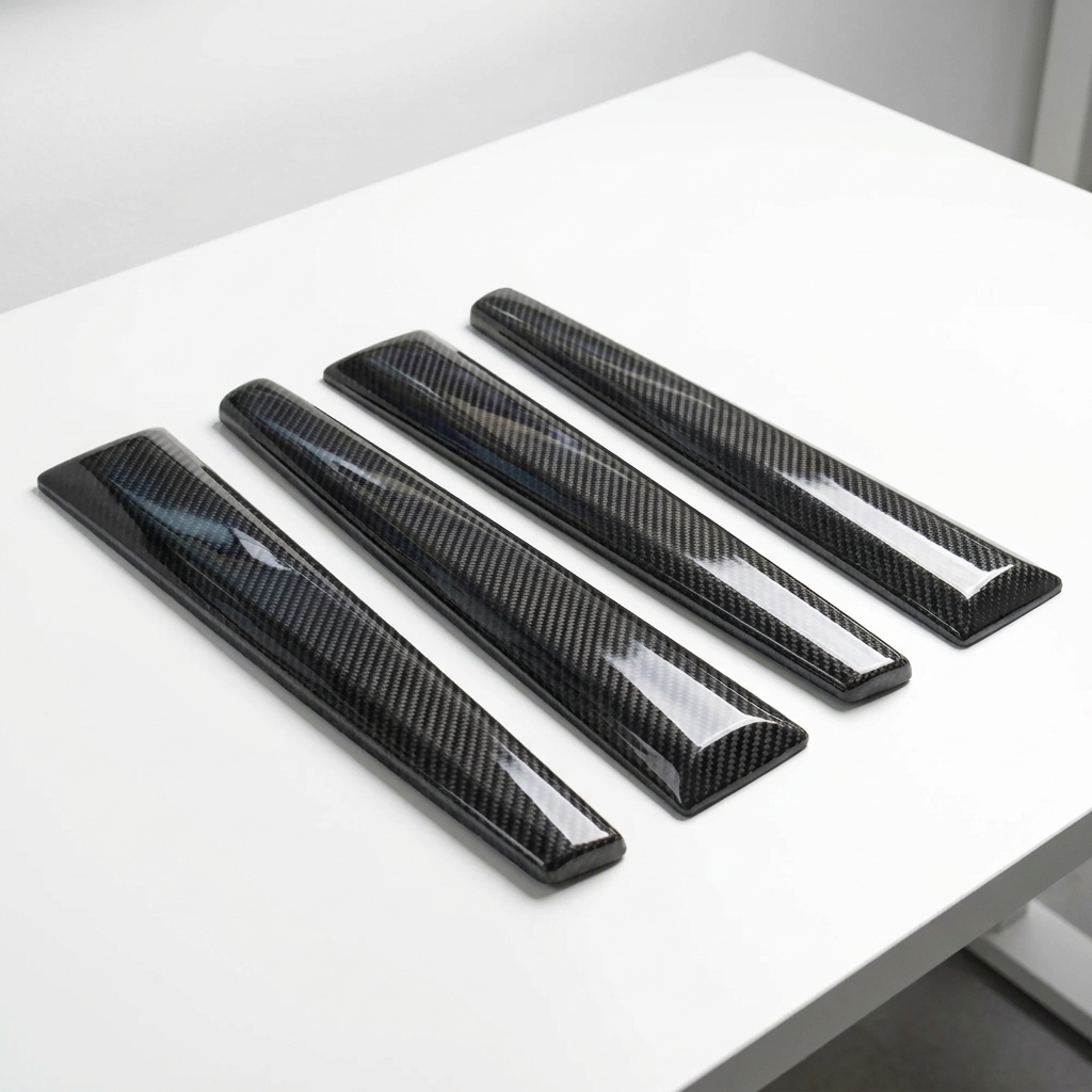 Toyota Hilux Carbon Fibre Door Trim Set