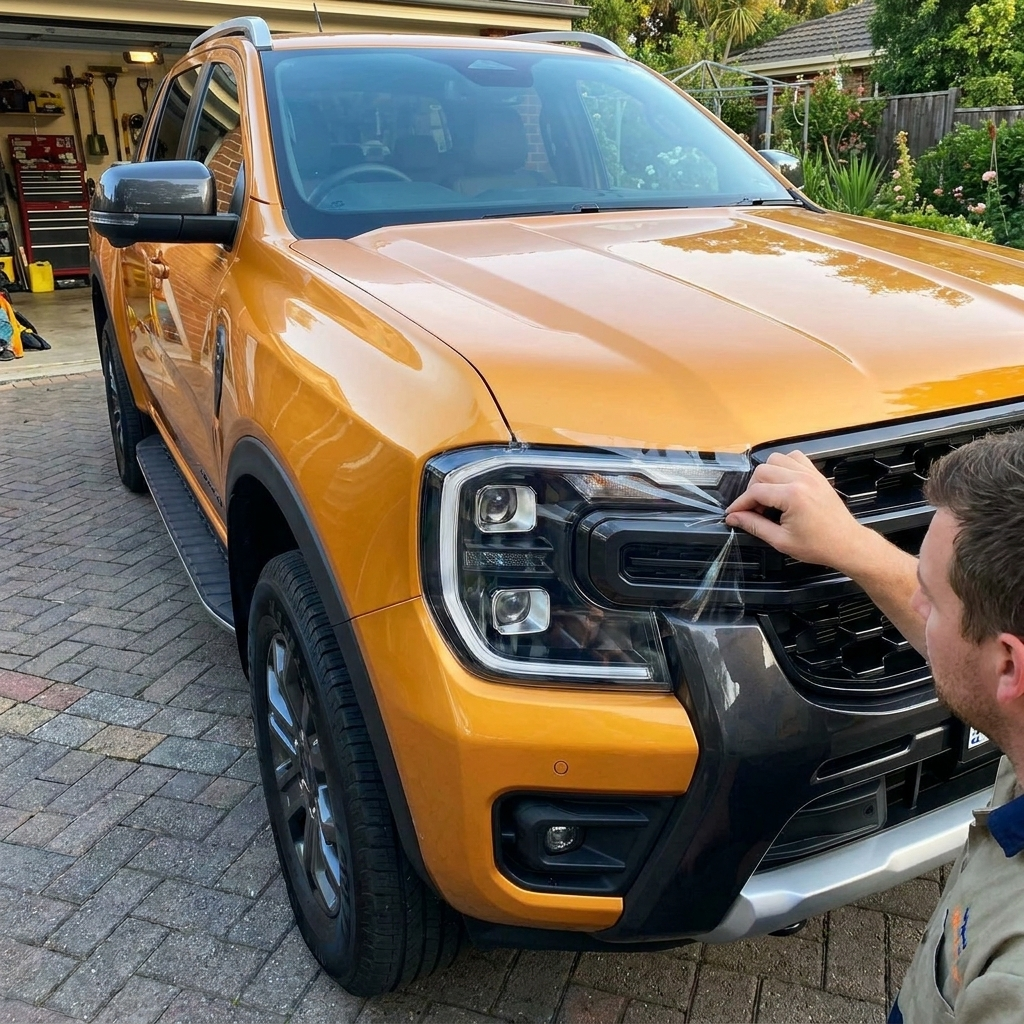 Ford Ranger Headlight Protective Film
