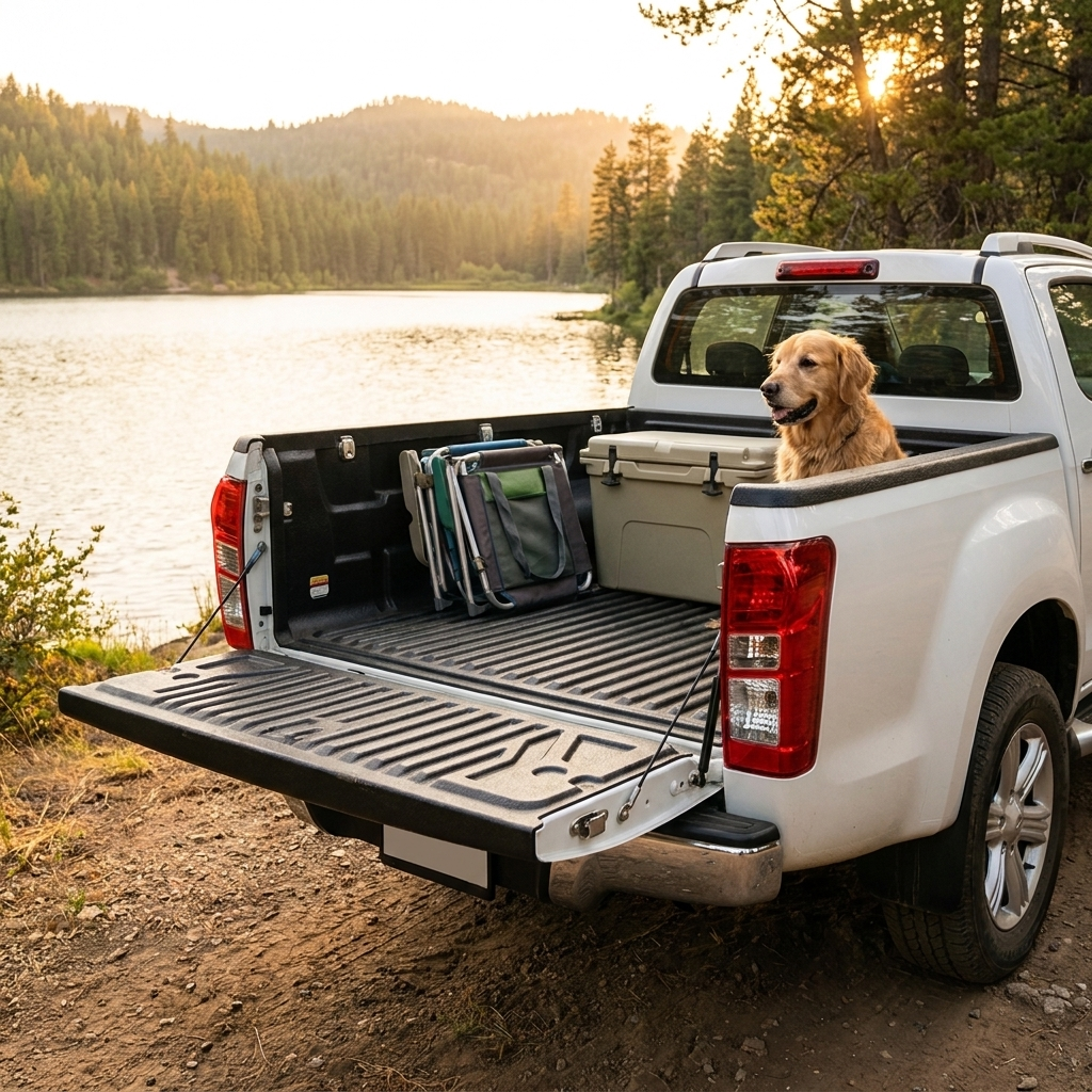 Isuzu D-Max Tailgate Slow-Down Damper